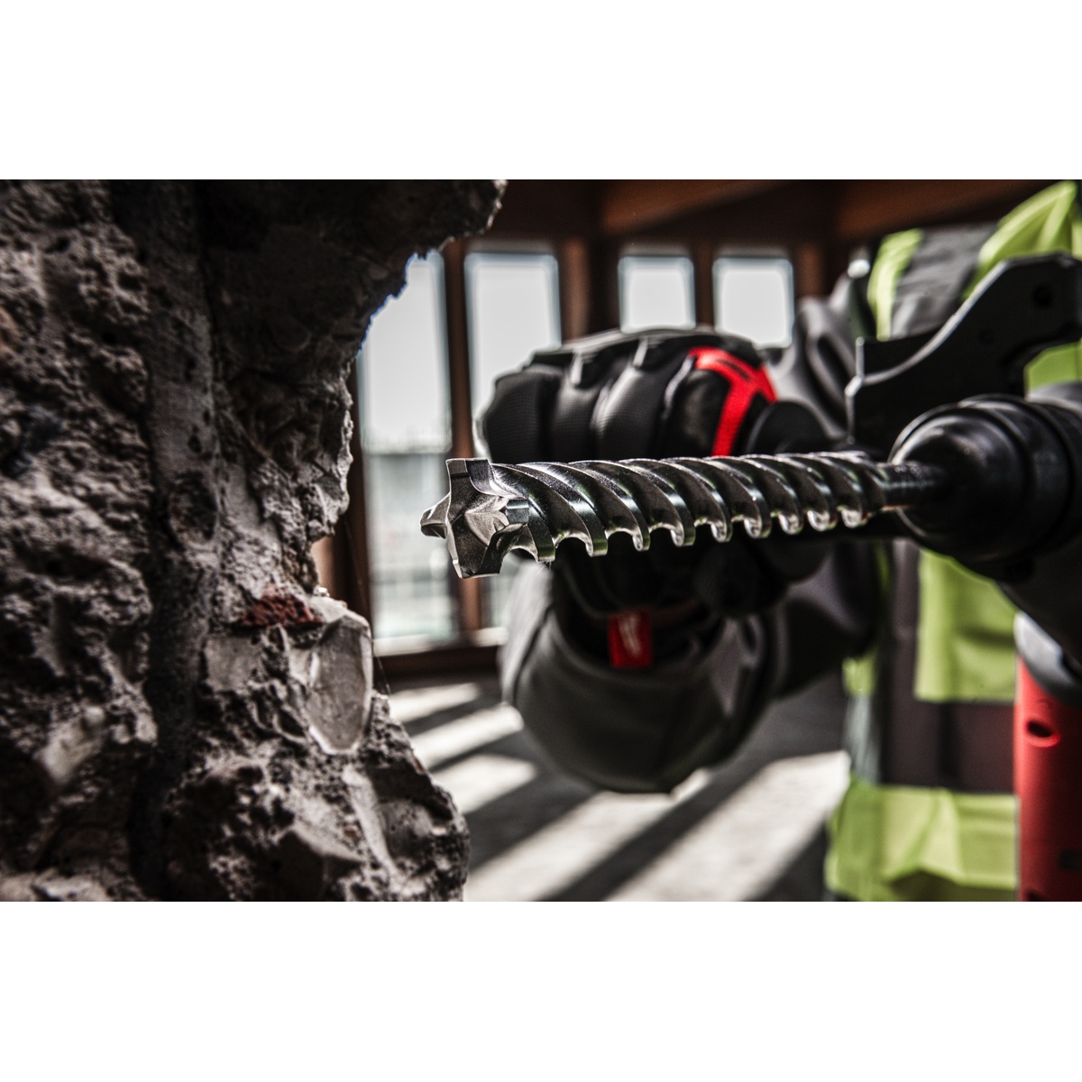 Milwaukee Hammerbohrerkassette MX4, SDS-Plus, Packout - 10-teiliges Set