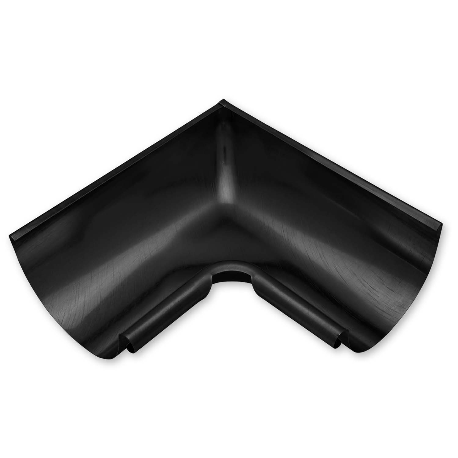 Zambelli Rinnenwinkel Inneneck 400/340 mm, verzinkt, Schwarz