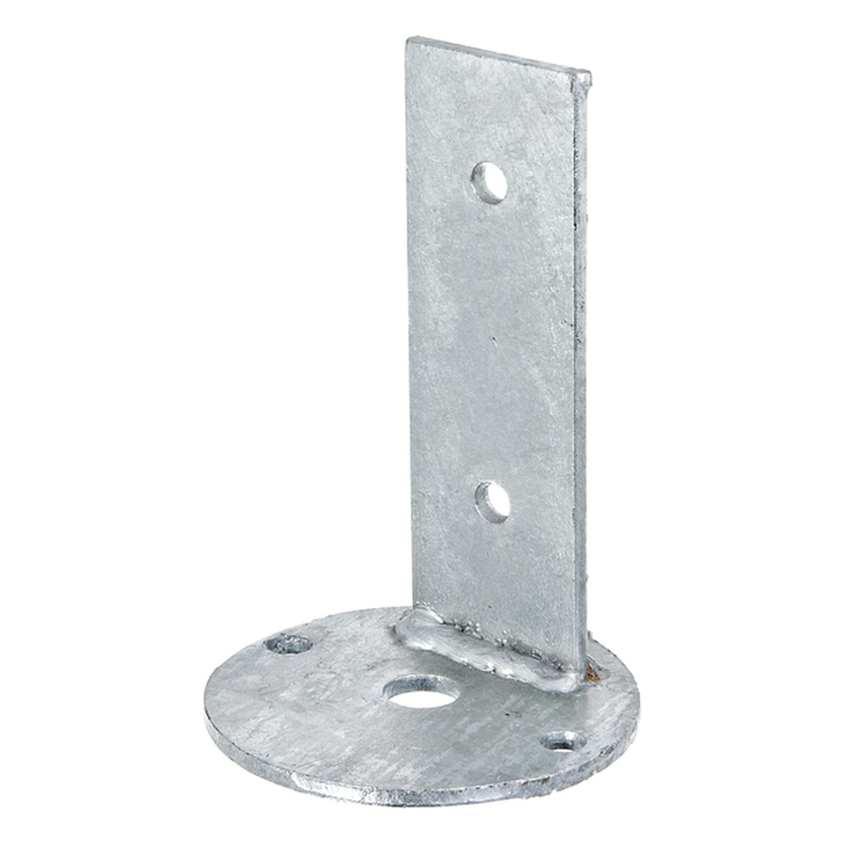 Alberts Befestigungswinkel, 150 x 100 x 100 mm, Stahl roh, feuerverzinkt, zum Aufschrauben - 1 Stk.