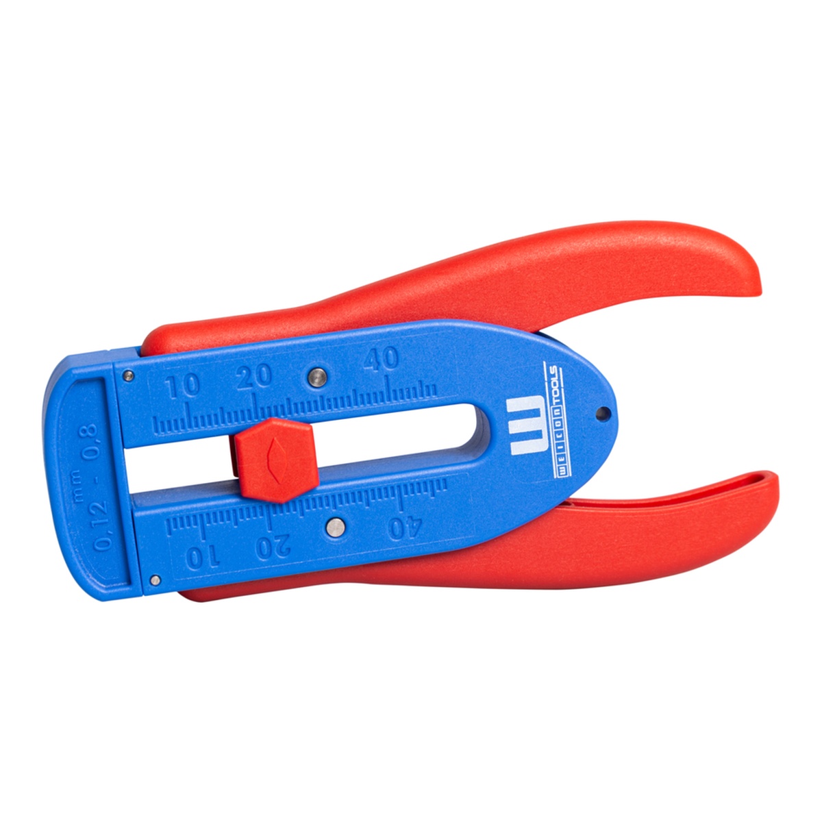 WEICON Abisolierzange Präzisions-Abisolierer S, 0,12-0,8 mm (36-20 AWG), für feine Leiter