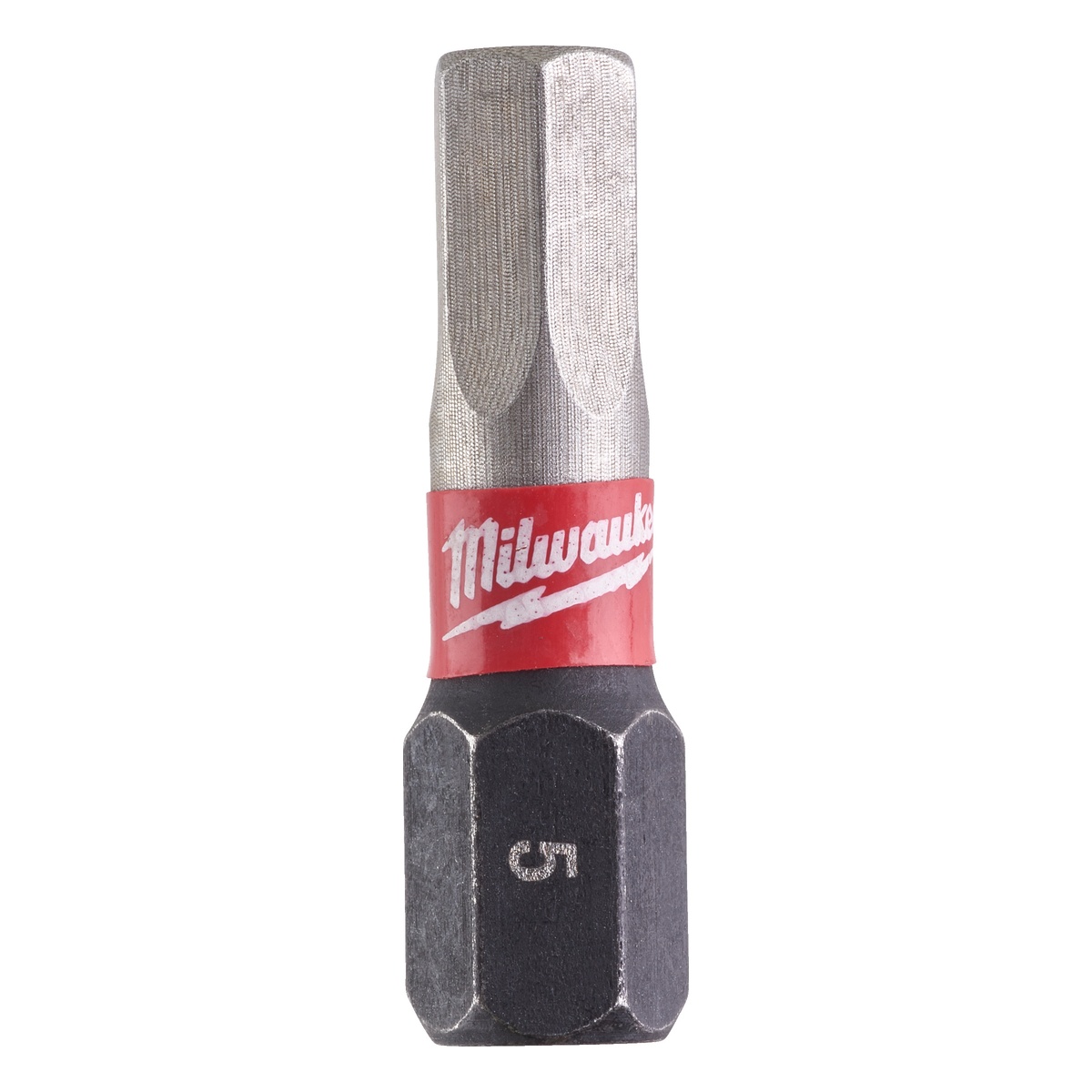 Milwaukee Schrauberbit SHOCKWAVE Hex 5 / 25 mm - 2 Stk.
