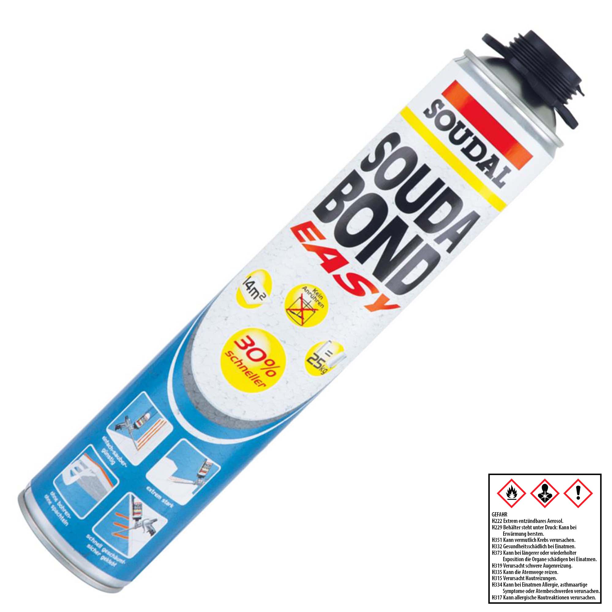 Soudal Dämmstoffkleber Perimeter SoudaBond easy 800 ml orange Soudal Dämmstoffkleber Perimeter SoudaBond easy 800 ml orange