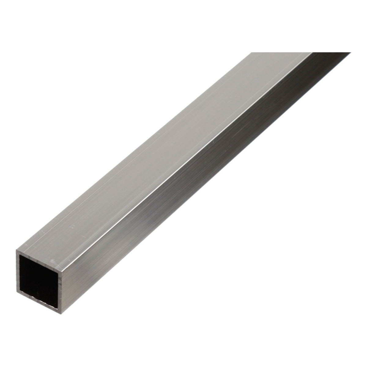 Alberts Vierkantrohr, 10 x 10 x 1 x 2000 mm, Edelstahl - 1 Stk.