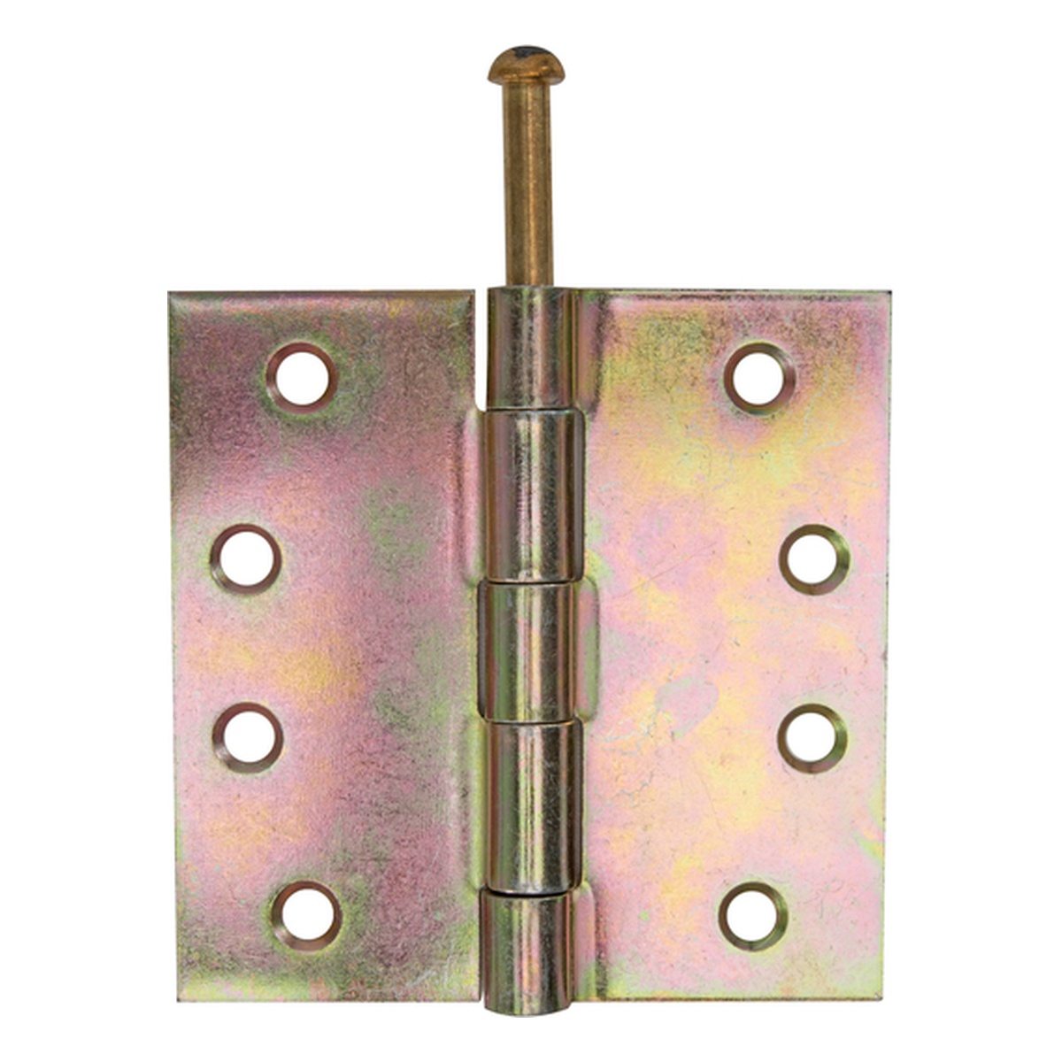 Alberts Scharnier, quadratisch, 100 x 100 mm, Stahl roh, sendzimirverzinkt - 1 Stk.