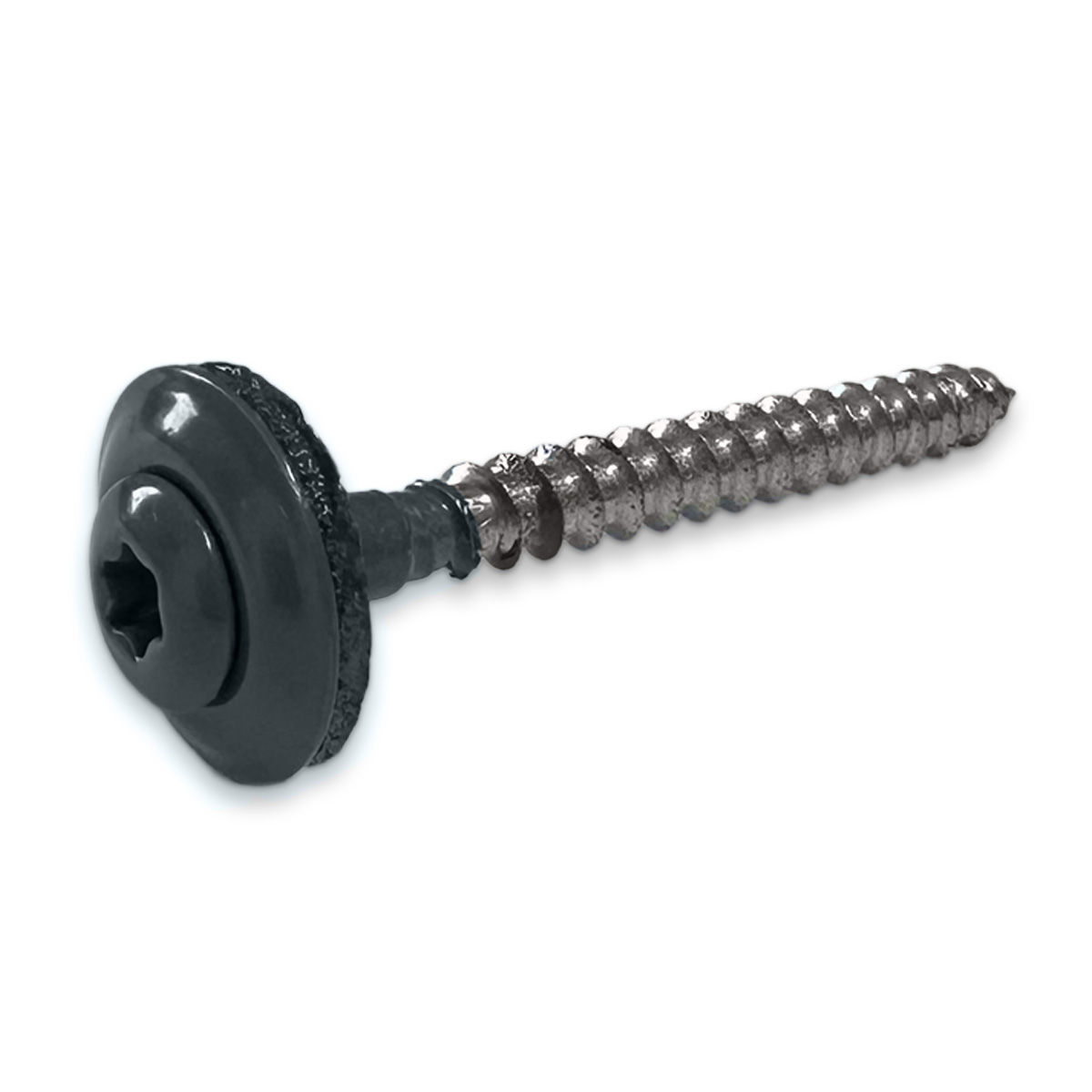 Spenglerschraube 4,5 x 65 mm, RAL 7016 Anthrazitgrau, Edelstahl A2, 2-teilig, 1 Stk. Spenglerschraube 4,5 x 65 mm, RAL 7016 Anthrazitgrau, Edelstahl A2, 2-teilig, 1 Stk.