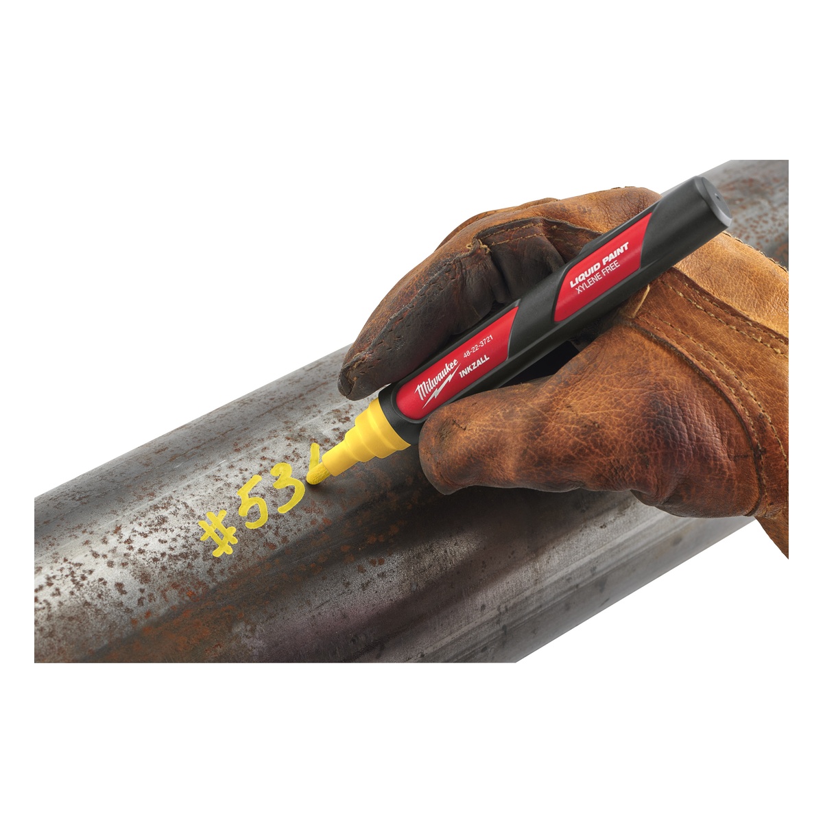 Milwaukee Inkzall Paint Marker Black, Permanent
