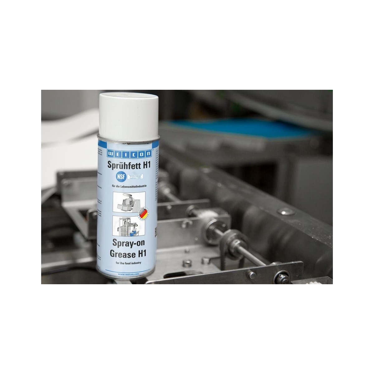 WEICON Sprühfett H1 für den Lebensmittelbereich, NSF H1, 400 ml