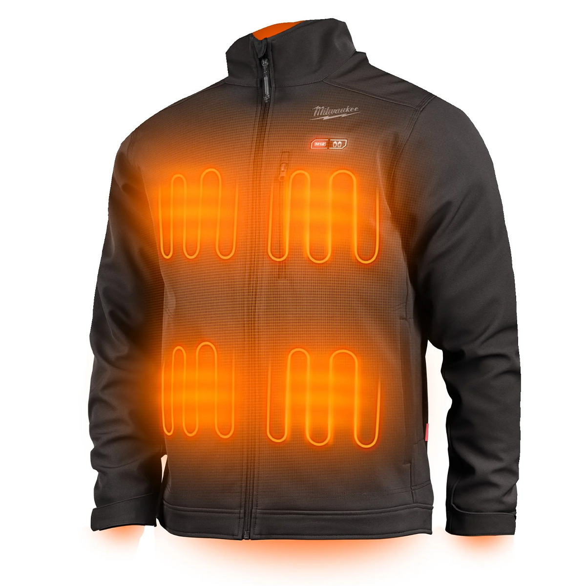 Milwaukee Akku-Heizjacke Herren S, Schwarz, ohne Akkus und Ladegerät, M12 HJBL5-0 - 1 Stk.