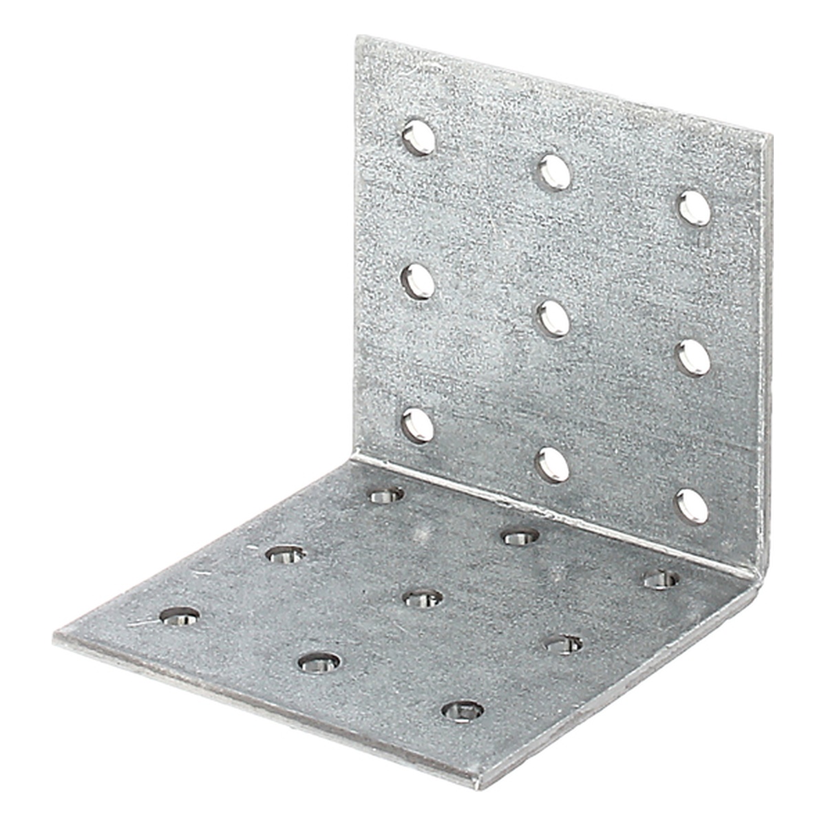 Alberts Lochplattenwinkel, 60 x 60 x 60 mm, Stahl roh, sendzimirverzinkt, CE-Kennzeichnung nach ETA-08/0165 - 1 Stk.