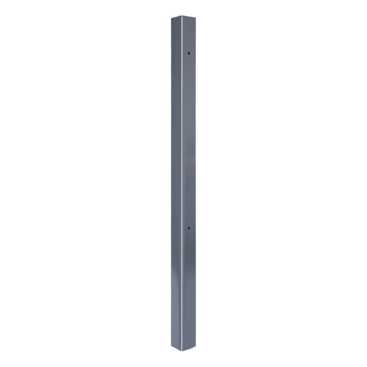 Alberts Klobenpfosten für Doppeltore aus Aluminium, 89 x 89 x 1600 mm, Aluminium, anthrazit kunststoffbeschichtet - 1 Stk.