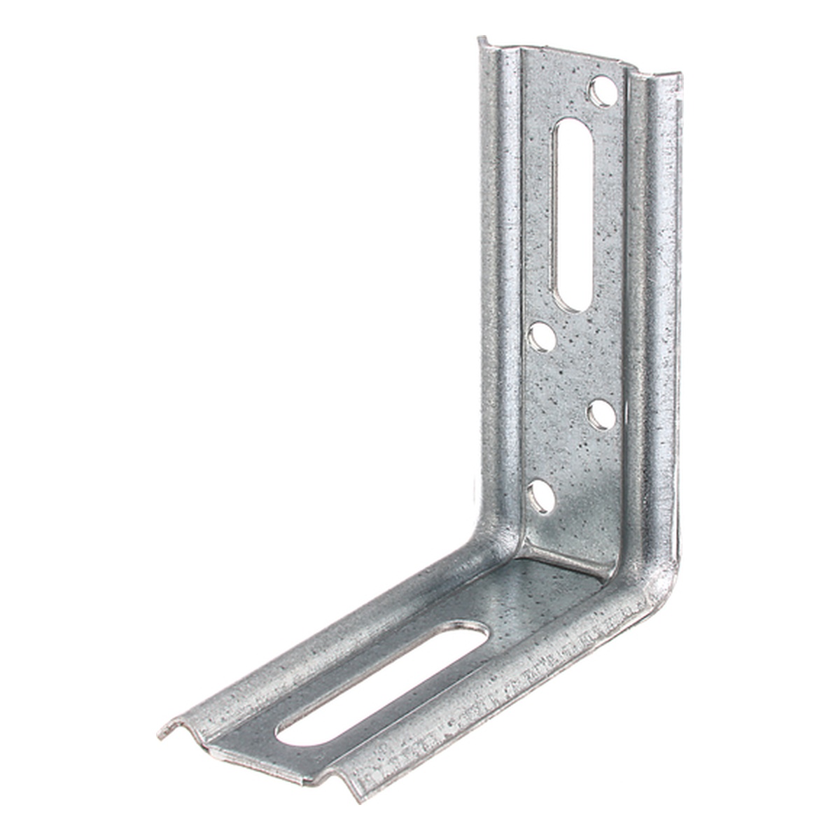 Alberts Verstellwinkel, geprägt, 90°-Winkel, 80 x 70 x 30 mm, Stahl roh, sendzimirverzinkt - 1 Stk.