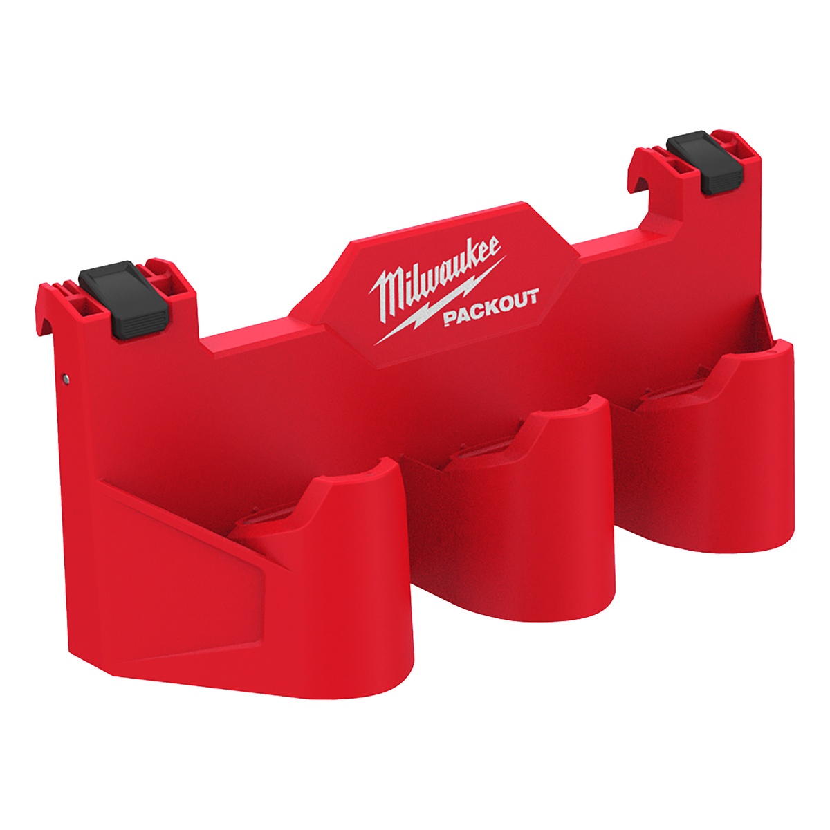 Milwaukee PACKOUT Seitenhalterung für M12 Akkus - 1 Stk. Milwaukee PACKOUT Seitenhalterung für M12 Akkus - 1 Stk.