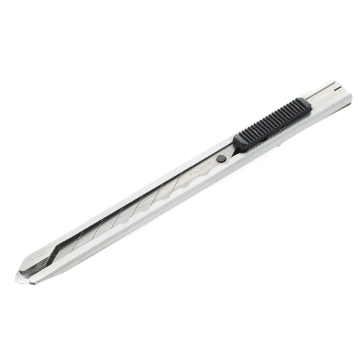 Tajima Lc Edelstahl Cutter 9 mm mit 3 Special-Klingen 30° Auto Lock - 1 Stk.