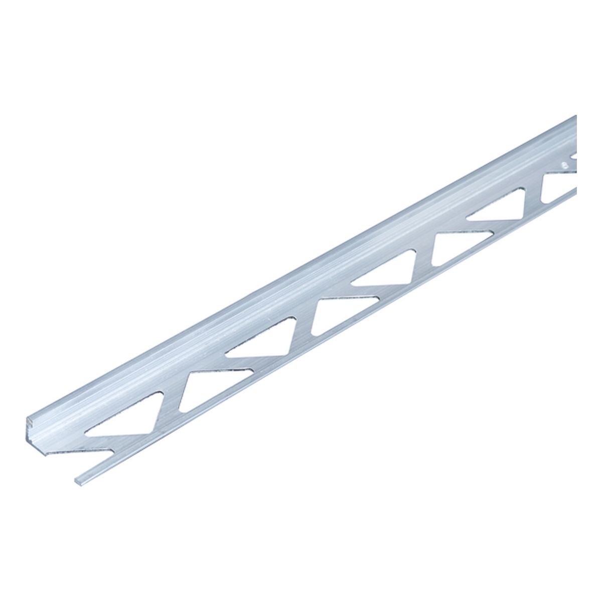 Alberts Fliesen-Abschlussprofil, 23,5 x 2500 x 10 mm, Aluminium, blank - 1 Stk.