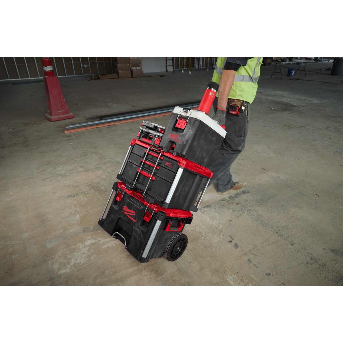 Milwaukee PACKOUT Isolierflasche 530 ml, mit Trinkdeckel, rot - 1 Stk. Milwaukee PACKOUT Isolierflasche 530 ml, mit Trinkdeckel, rot - 1 Stk.