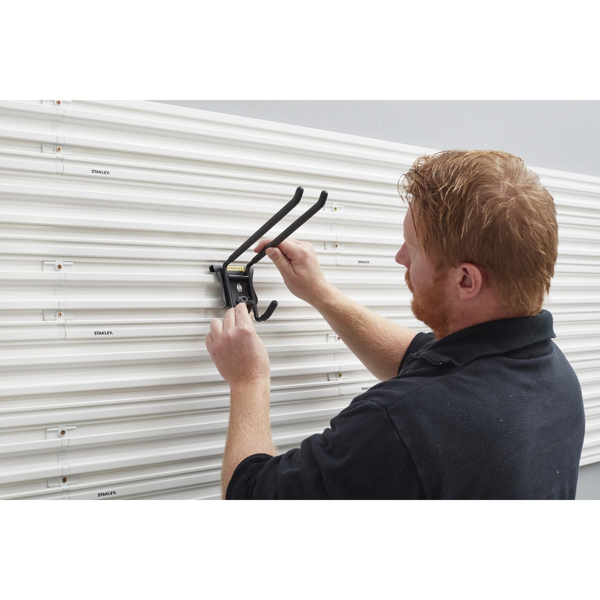 Stanley Doppelhaken Trackwalls Standard, 4 Hakenarme, bis 11 kg