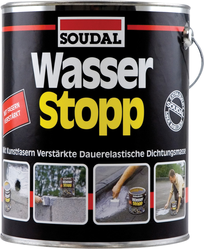 Soudal Wasserstopp 4kg grau