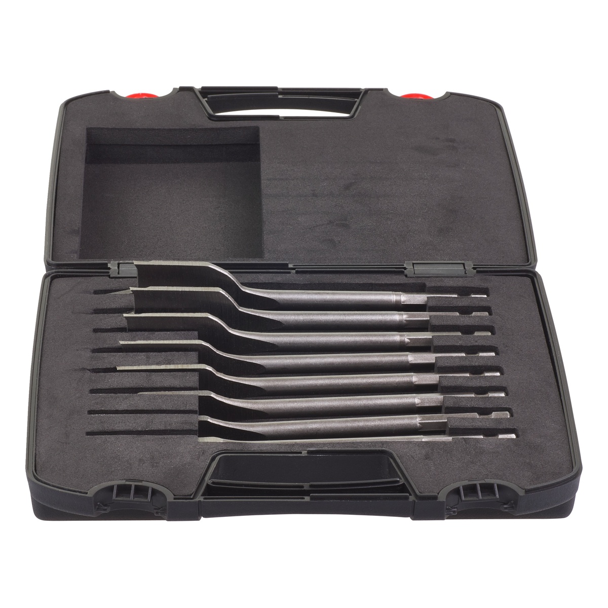 Milwaukee Flachholzbohrer Kassette 8-teilig, 12/16/18/20/22/25/28/32 x 152 mm - 1 Stk. Milwaukee Flachholzbohrer Kassette 8-teilig, 12/16/18/20/22/25/28/32 x 152 mm - 1 Stk.