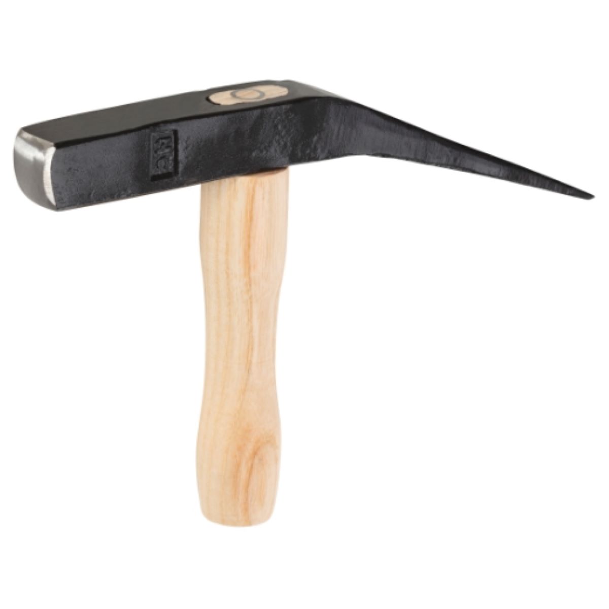 Ruthe Pflasterhammer. Berliner Form. 1.500 g. Eschenstiel einfach geschweift