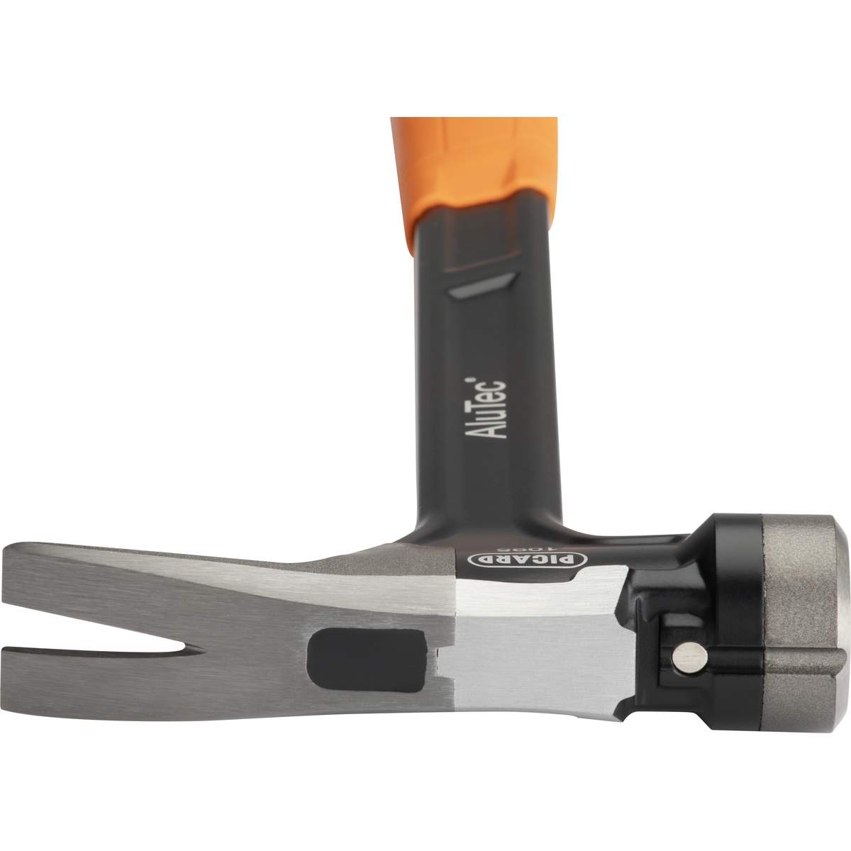 Picard Framinghammer AluTec 1095, 450 g, glatte Bahn, Aluminium-Stiel 405 mm, 775 g, magnetischer Nagelhalter