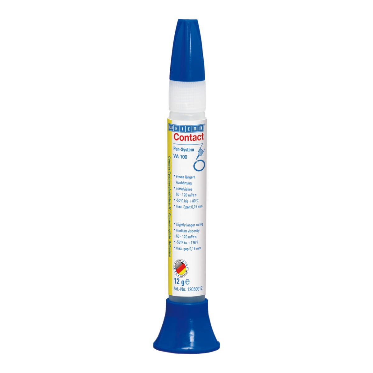 WEICON Contact VA 100 Sekundenkleber mittelviskos 12 g