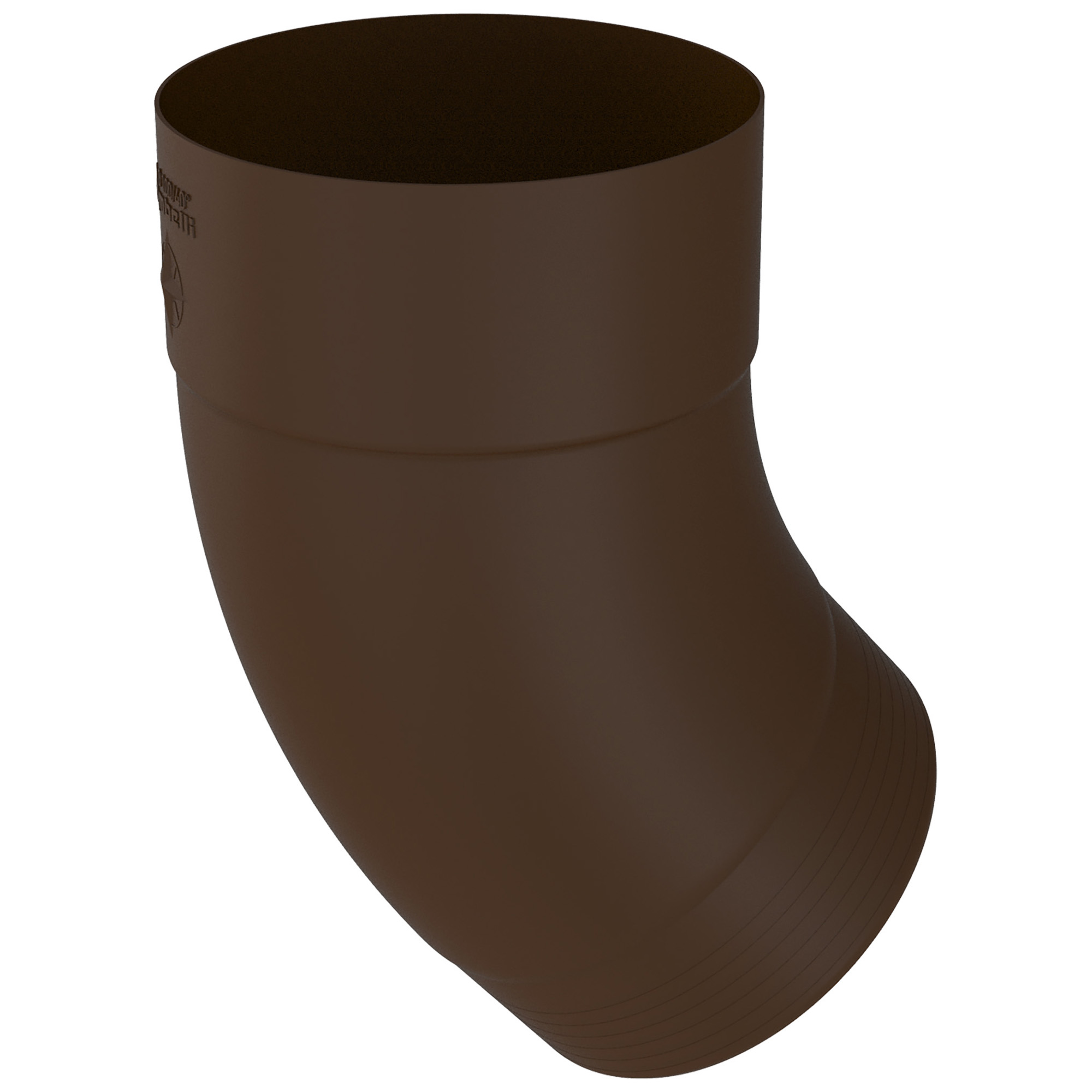 Zambelli Fallrohrbogen Meister-Bogen 40° 120 mm, Dunkelbraun RAL 8019, COLORDUR - 1 Stk.