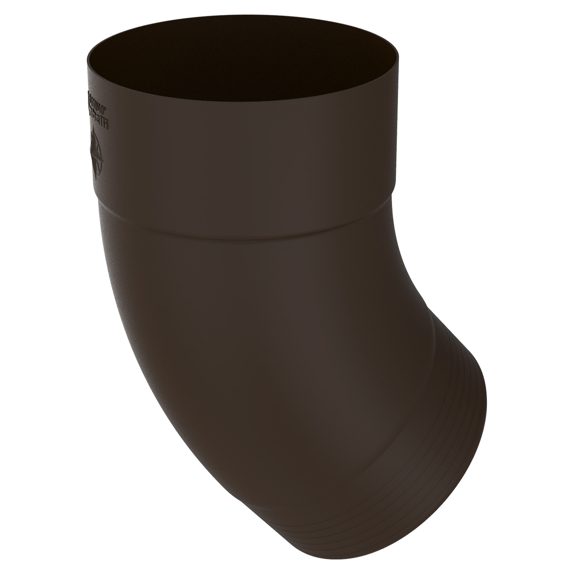 Zambelli Fallrohrbogen Meister-Bogen 40° 100 mm, Dunkelbraun RAL 8019, COLORDUR - 1 Stk.