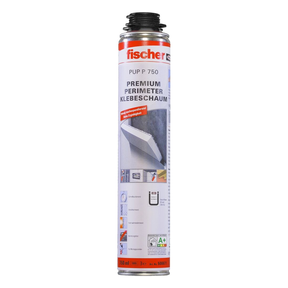 fischer Perimeterklebeschaum PUP P 750 G B2 - 1 Stk. fischer Perimeterklebeschaum PUP P 750 G B2 - 1 Stk.
