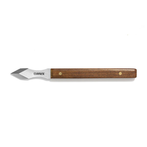 Narex Anreißmesser mit Fingerausschnitten, Klingendicke 0,75 mm, Palisander-Griff, nichtrostender Stahl