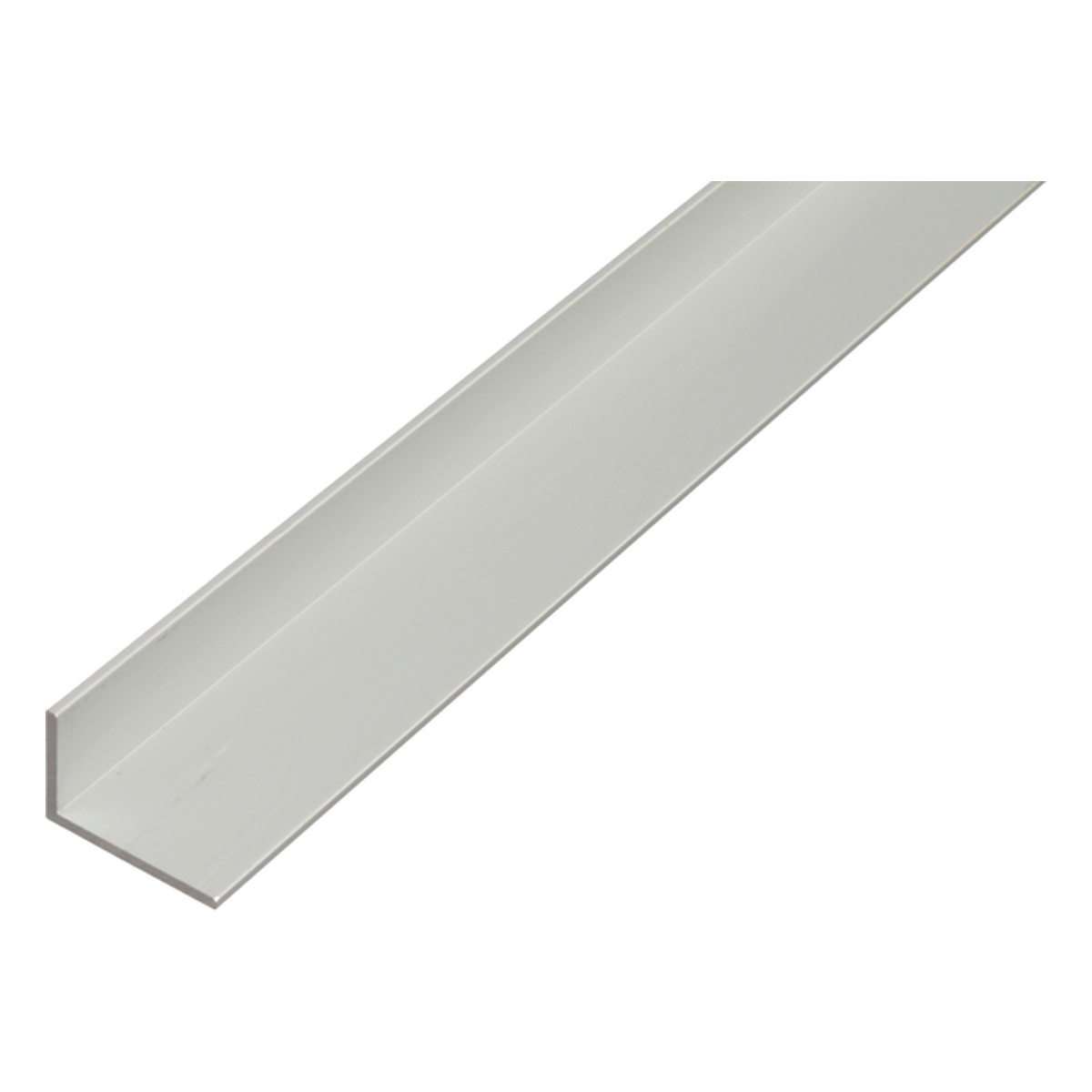 Alberts Winkelprofil, 40 x 10 x 2 x 2000 mm, Aluminium, silberfarbig eloxiert - 1 Stk.