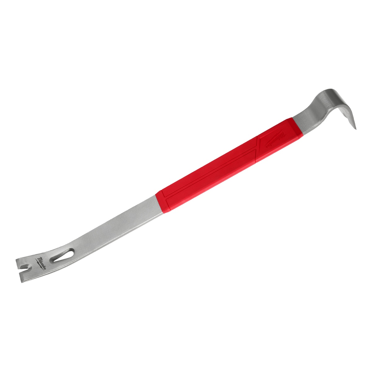 Milwaukee Nagel- und Brecheisen 525 mm (21 Zoll), Ganzstahl, schlagfeste Klaue, abgeschrägte Kante