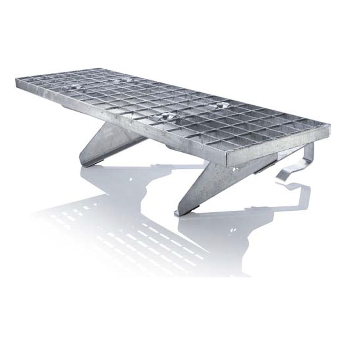Overhoff Universal-Trittstufenelement 800 mm zum Einhängen, verzinkt