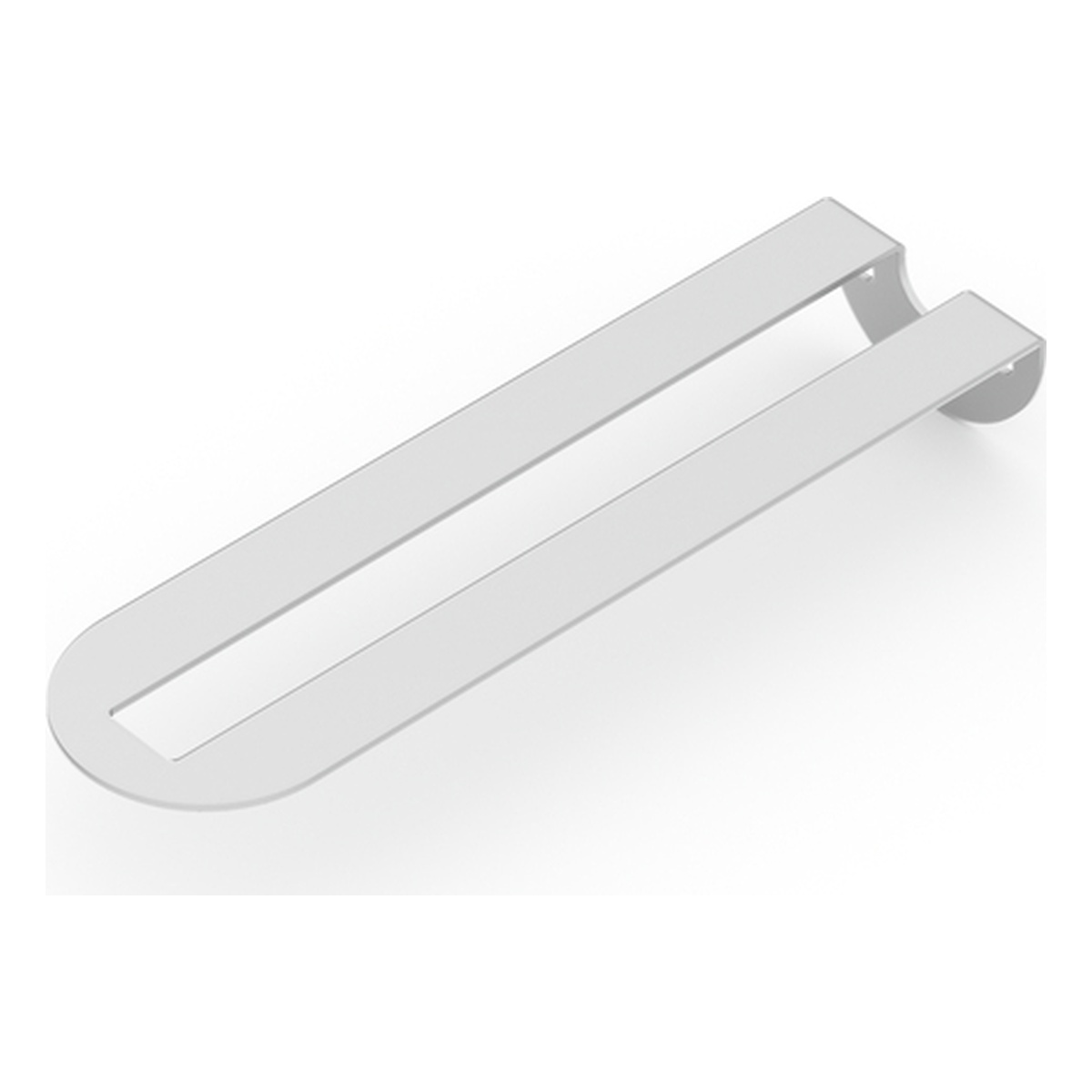 Alberts Regalträger Gina, 60 x 220 x 50 mm, Stahl, weißaluminium glänzend kunststoffbeschichtet RAL 9006 - 1 Stk.