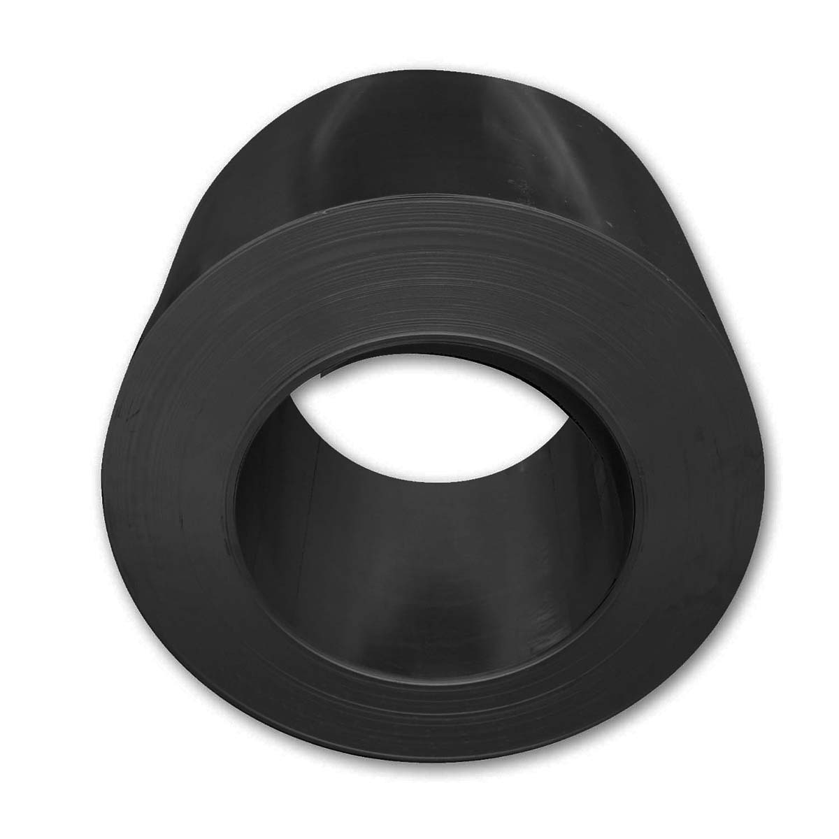 Zambelli Coil-verzinkt, Farbe Schwarz 0,6 x 1000 mm x 30 lfm, DX 53 mit Folie