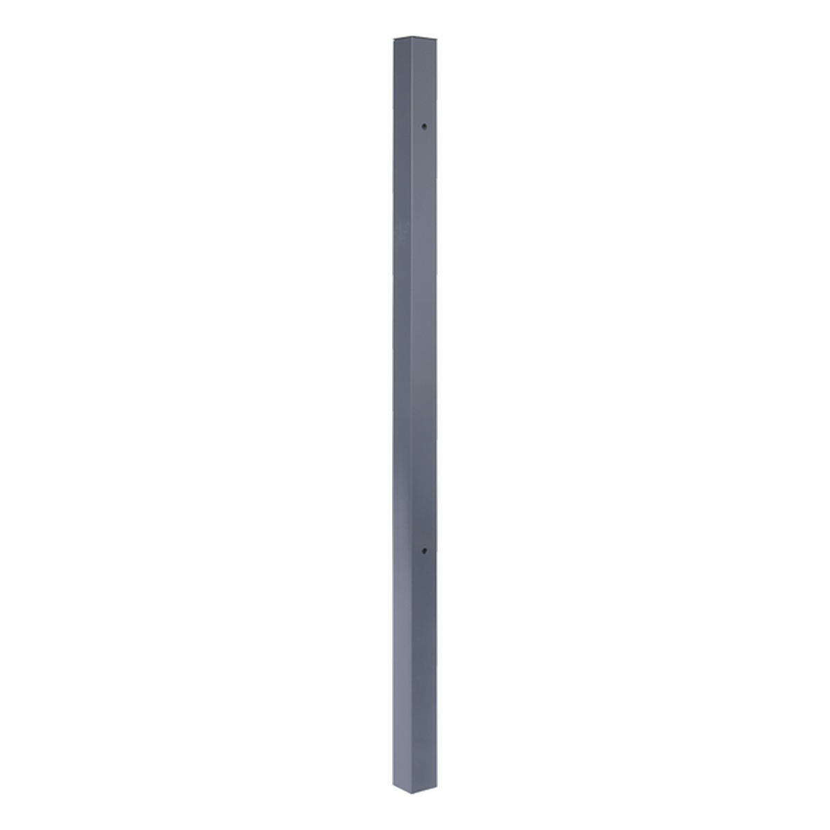 Alberts Klobenpfosten für Einzeltore aus Aluminium, 60 x 60 x 1500 mm, Aluminium, anthrazit kunststoffbeschichtet - 1 Stk.