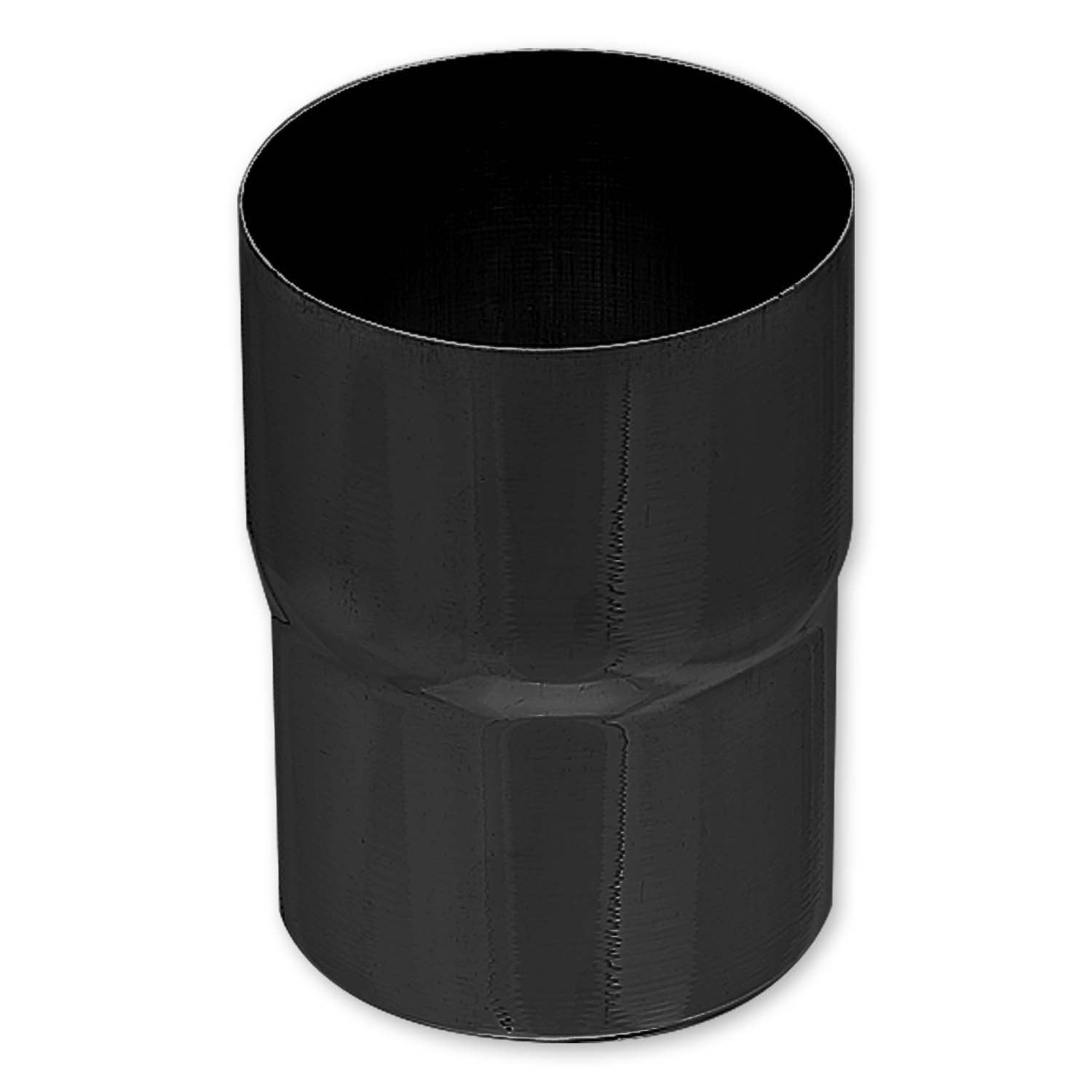 Zambelli Rohrverbinder 80 mm, verzinkt, Schwarz Zambelli Rohrverbinder 80 mm, verzinkt, Schwarz