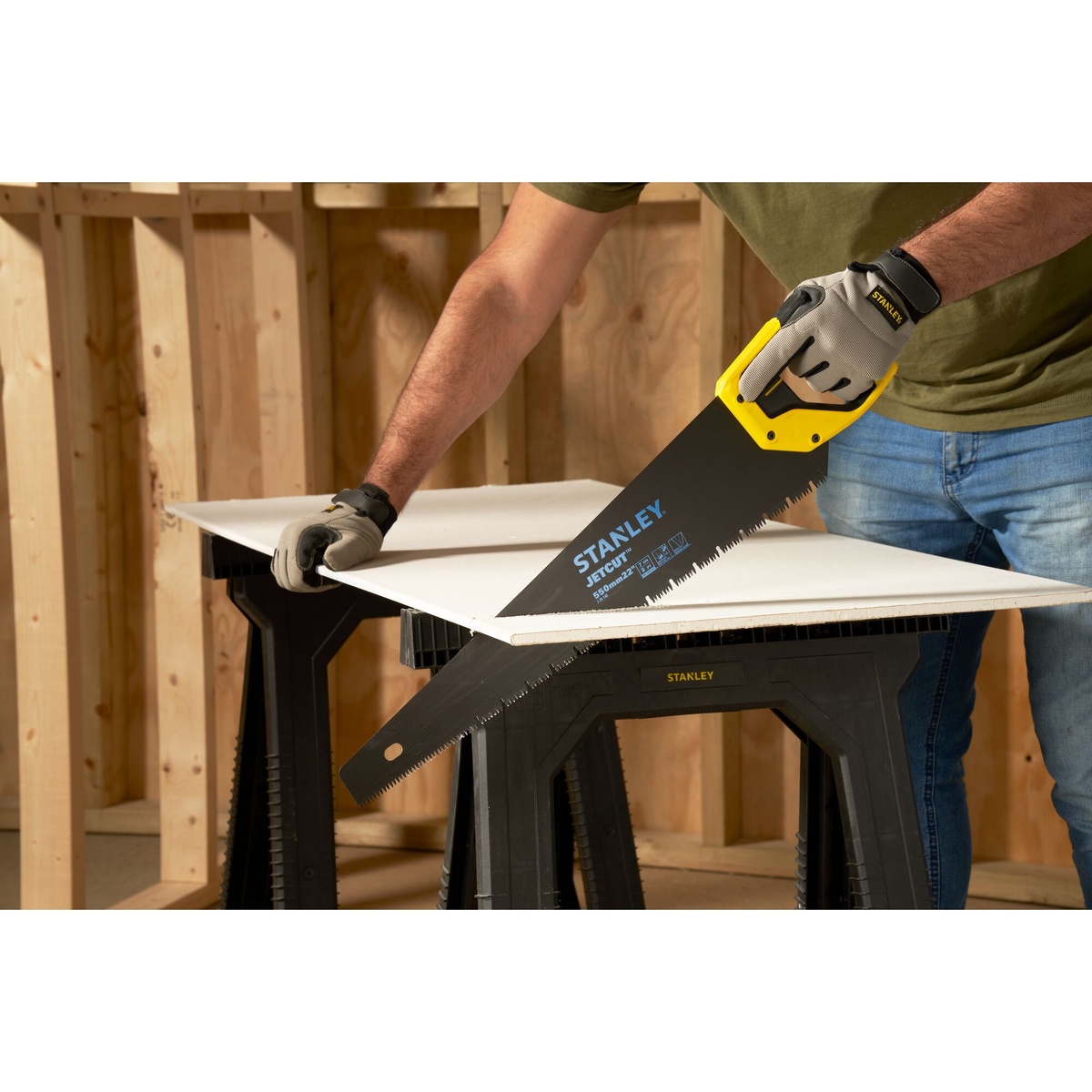 Stanley Gipskartonsaege Jetcut 550mm