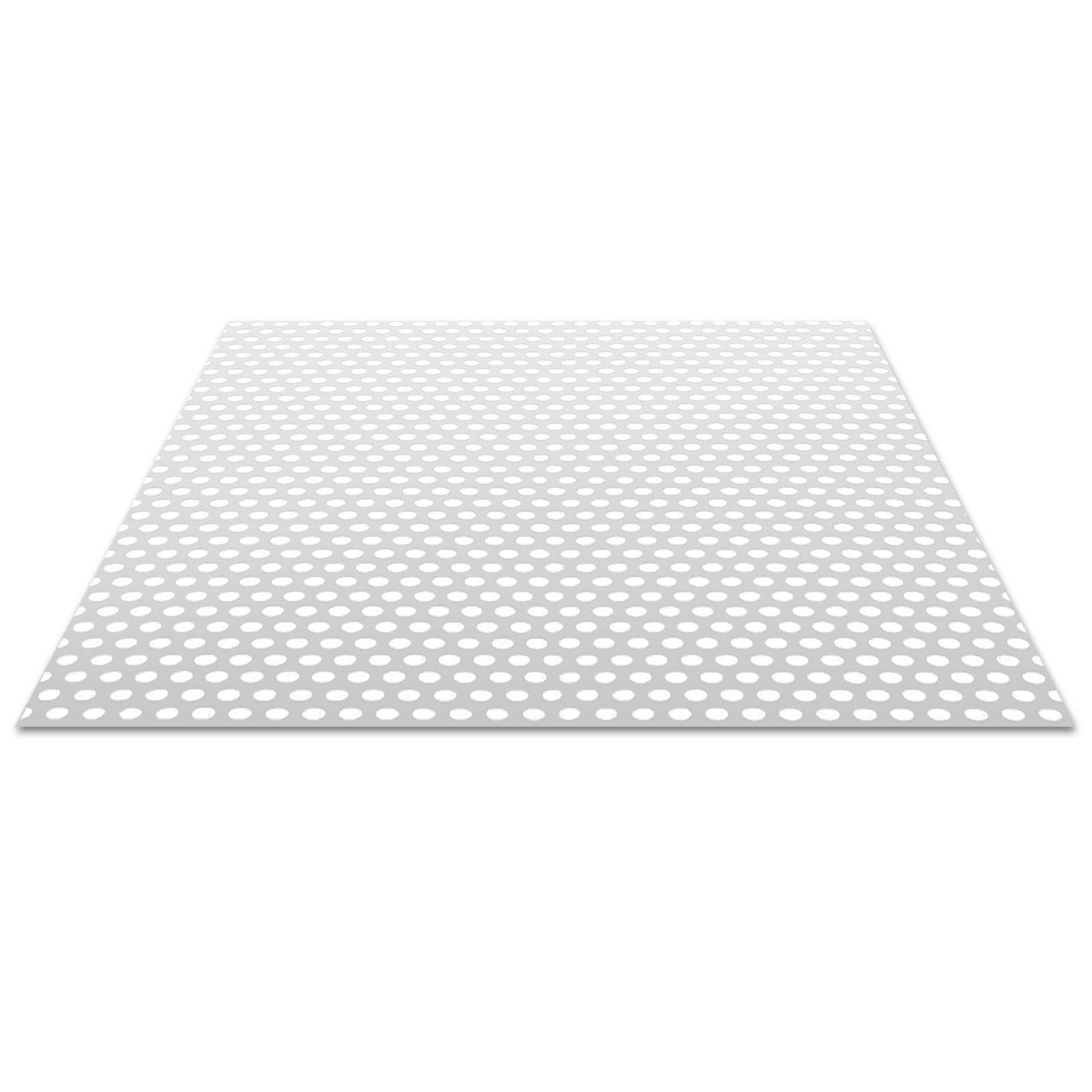 Tafel Alu Lochblech AL 99,5 blank 0,8x1000x2000mm, (2 m²/Taf.) (Preis pro Stk.)