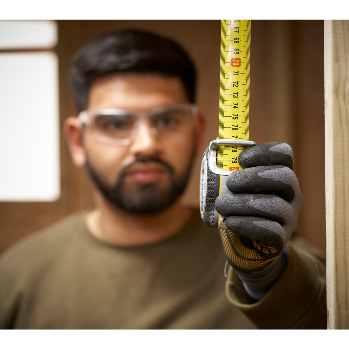 Stanley Bandmaß FATMAX Xtreme 8 m x 32 mm, BladeArmor 16 cm, Fingerbremse, beidseitig bedruckt