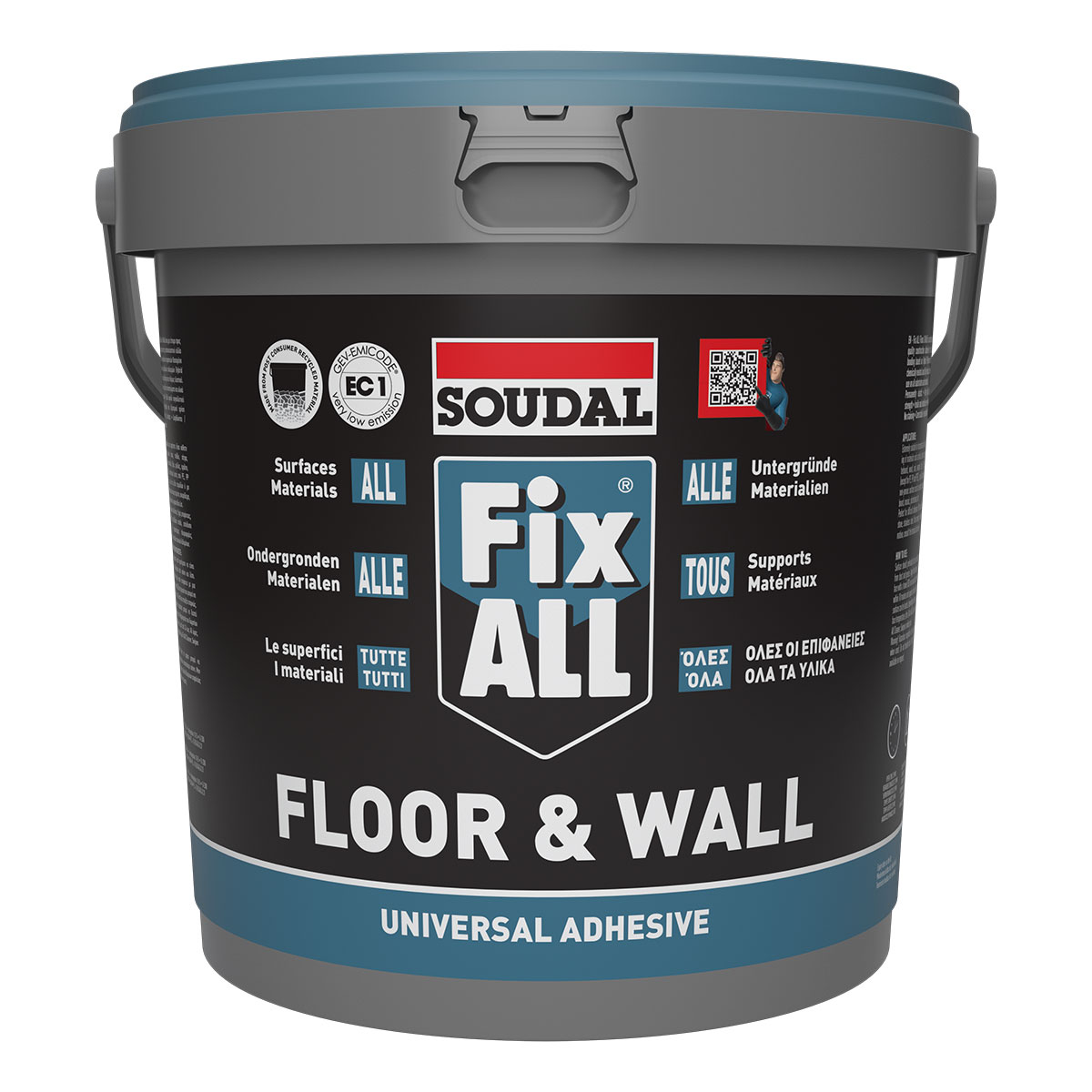 Soudal Fix ALL Floor & Wall, 4kg, Weiß - 1 Stk.