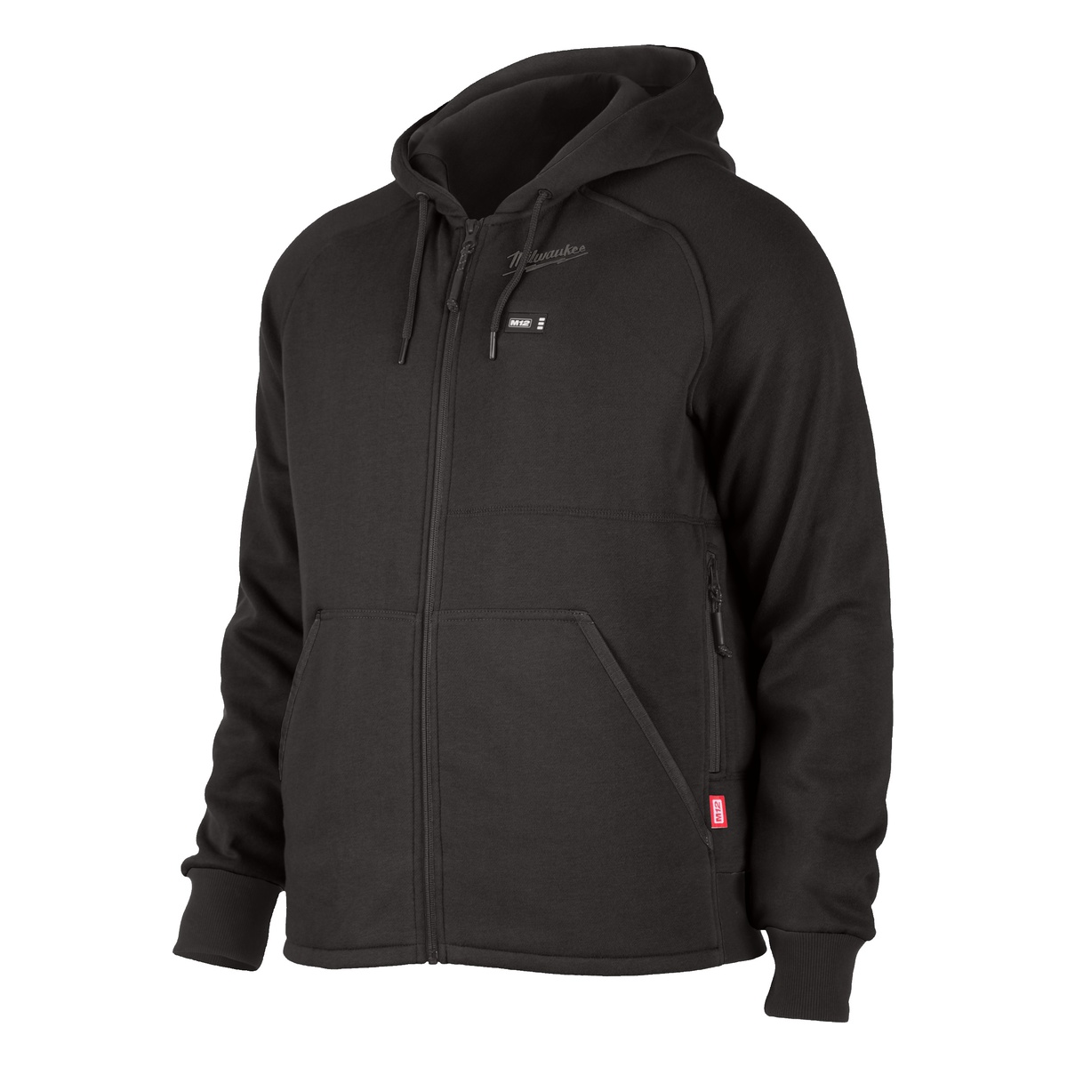 Milwaukee Akku-Heiz-Hoodie Herren S, Schwarz, ohne Akkus und Ladegerät, M12 HHBL4-0 - 1 Stk.