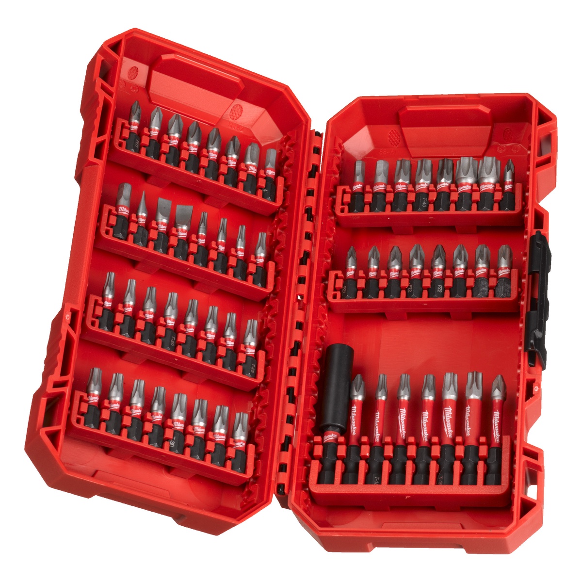 Milwaukee SHOCKWAVE Set Schrauben 56-tlg. Set in PACKOUT kompatibler Kassette - 1 Stk. Milwaukee SHOCKWAVE Set Schrauben 56-tlg. Set in PACKOUT kompatibler Kassette - 1 Stk.