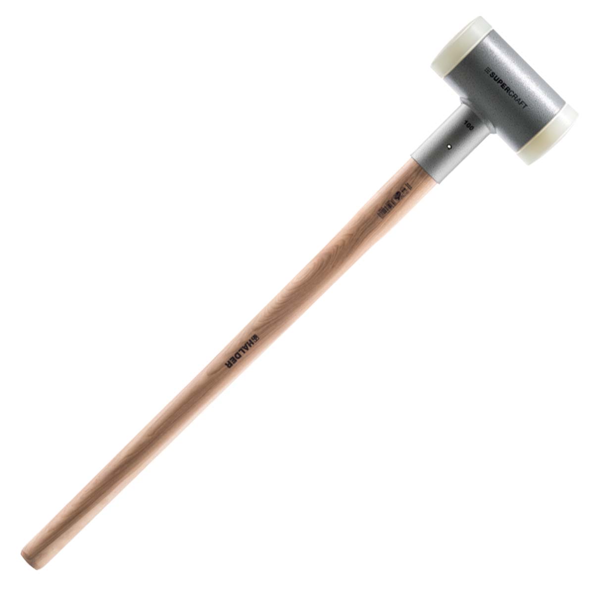 Halder SUPERCRAFT Vorschlaghammer mit Hickorystiel 80 mm, Nylon