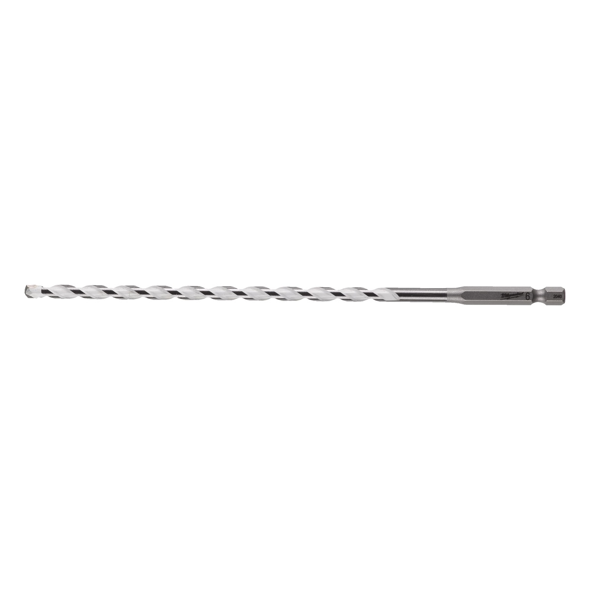 Milwaukee Multimaterialbohrer SHOCKWAVE Ø 6 x 200 mm, 1/4 Zoll Sechskantschaft, Hartmetallspitze, schlagfest