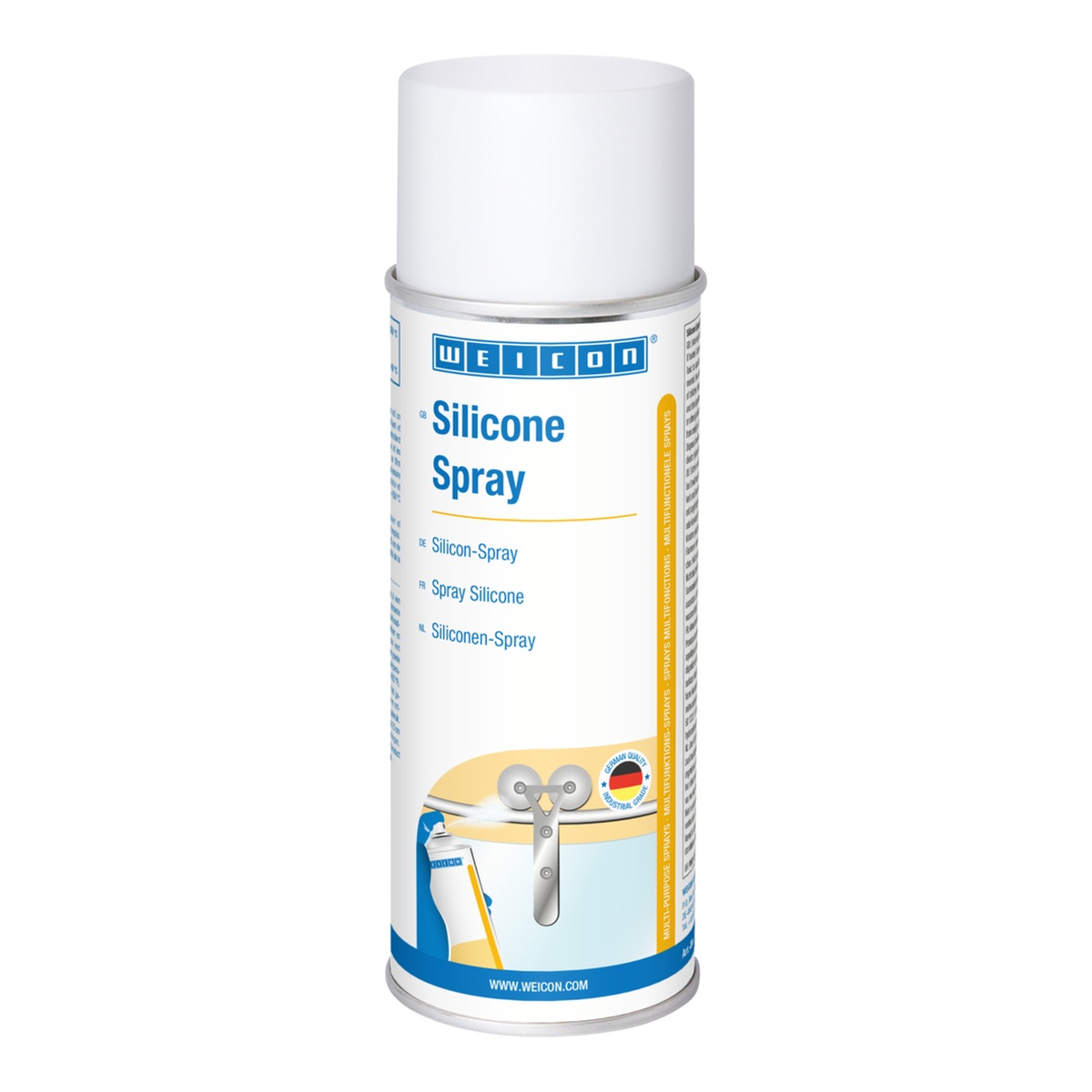 WEICON Silicon-Spray, Gleit- und Trennmittel NSF H1, 400 ml