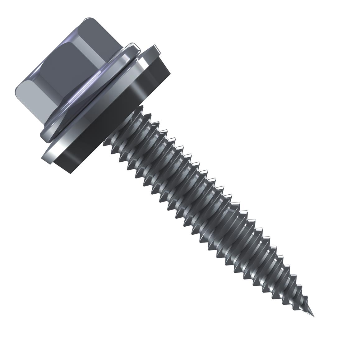 Reisser RP-T2 Stoßverbindungsschraube Bimetall(Edelstahl A2/Stahl), Vollgewinde, SW8, 4,5x22 mm - 100 Stk.