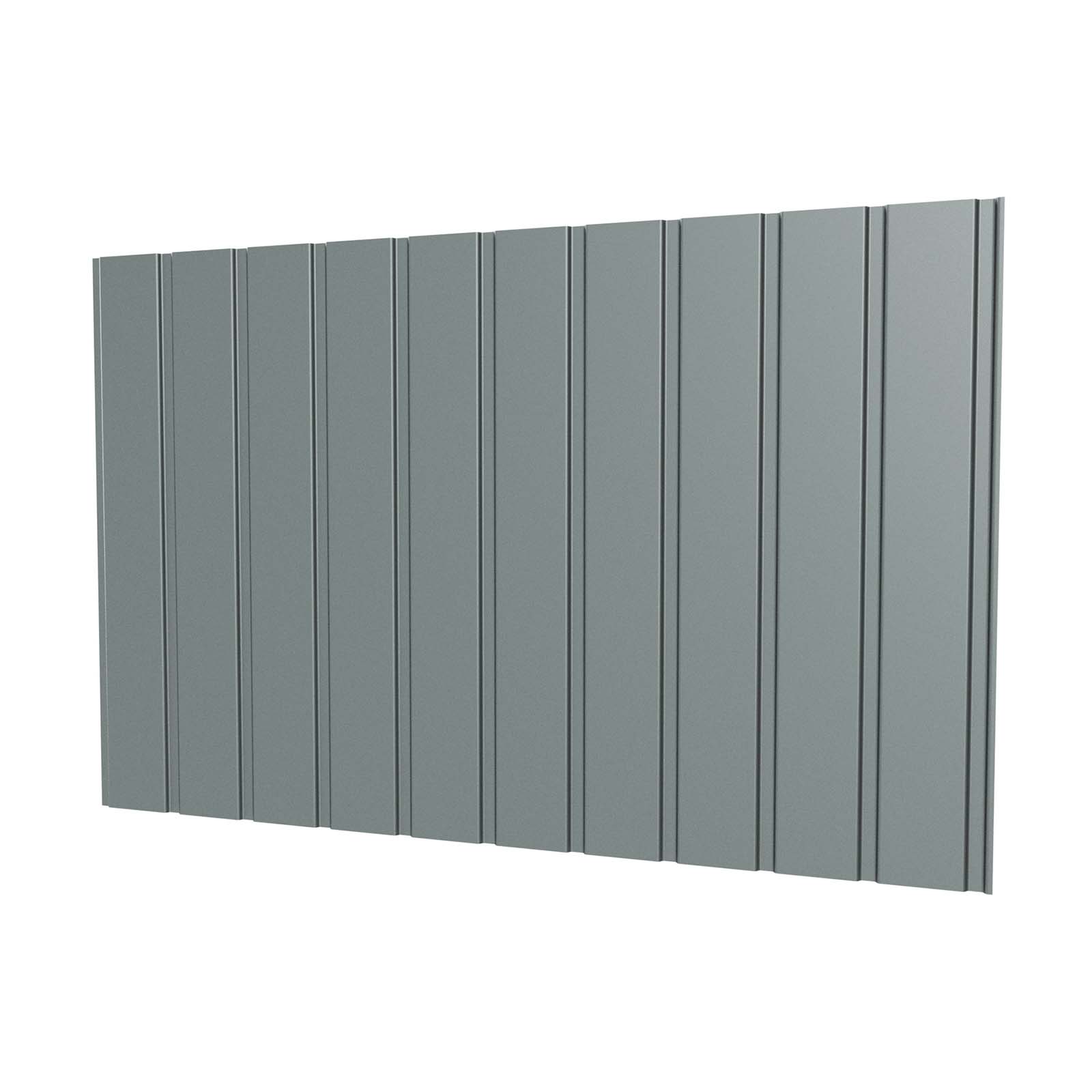 Trapezblech T7M Wand 0,5 mm, RAL 7000 Fehgrau, 3100 mm Länge