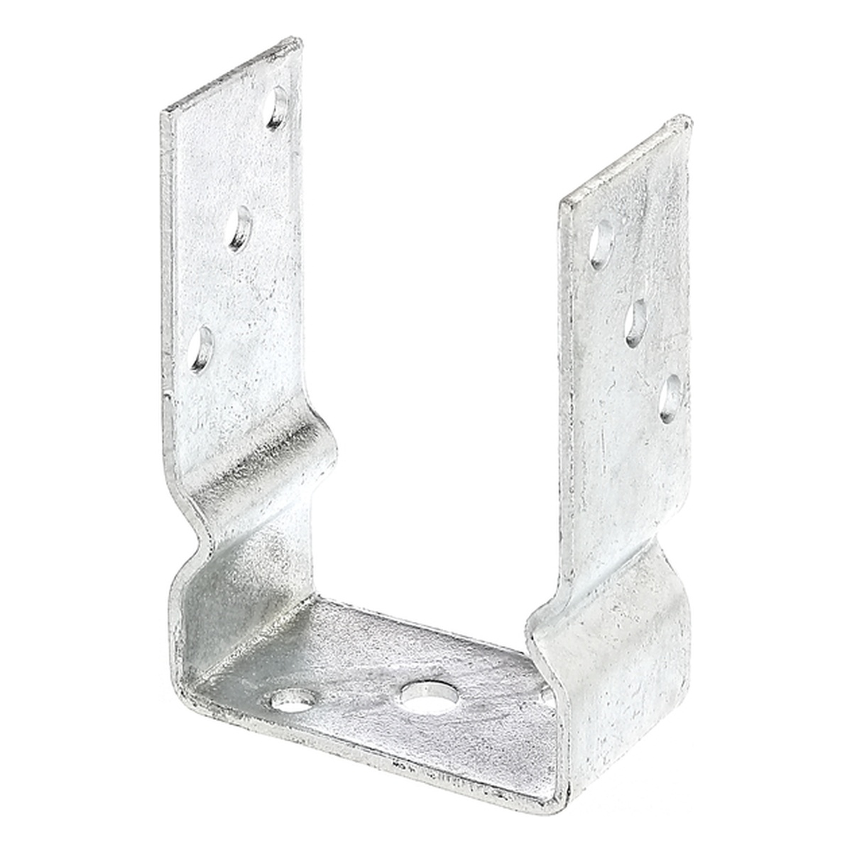Alberts U-Pfostenträger, 101 x 150 x 100 mm, Stahl roh, feuerverzinkt, zum Aufschrauben CE-Kennzeichnung nach ETA-10/0210 - 1 Stk.