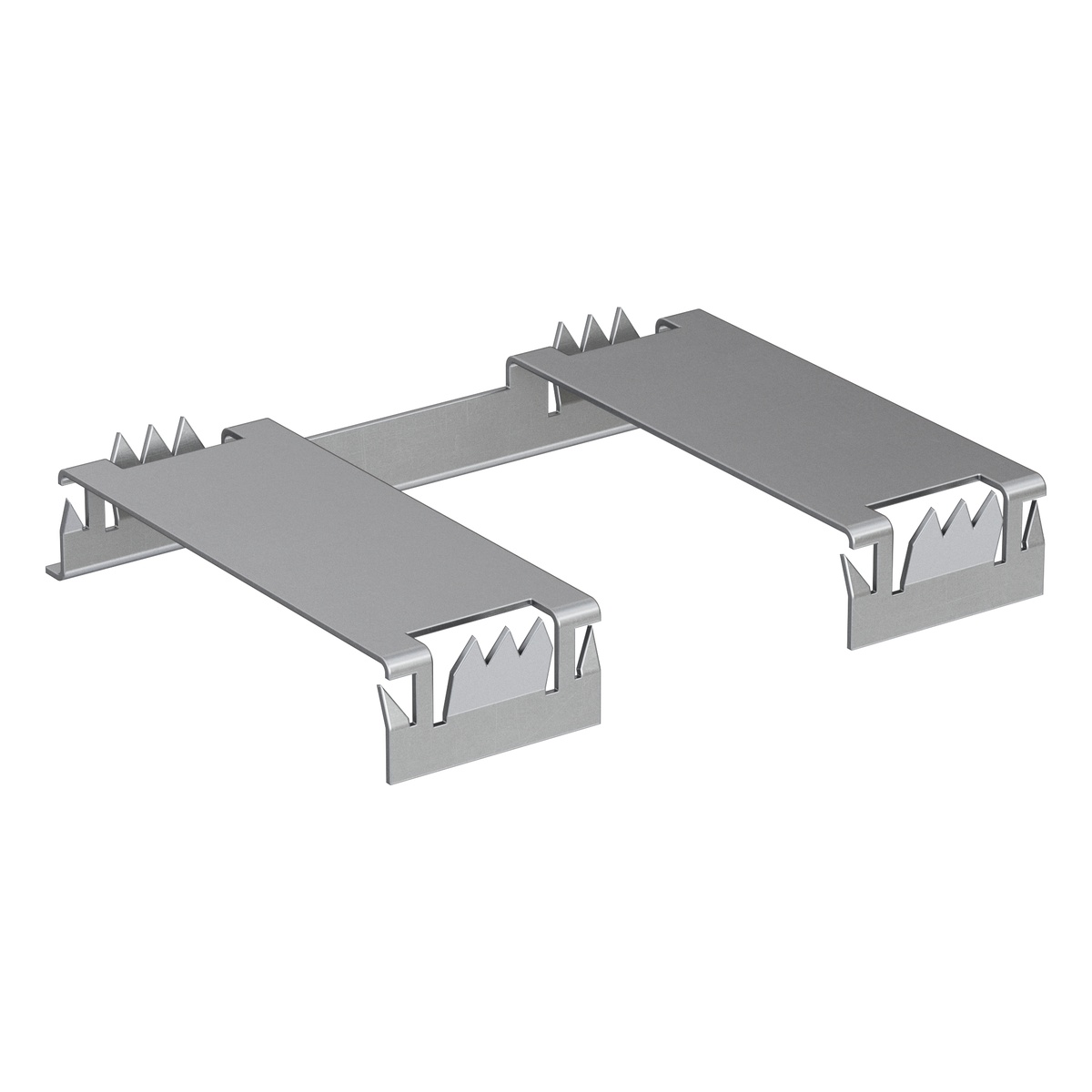 fischer Edelstahlklemme für Erdung- und Potentialausgleich von Photovoltaikanlagen® - 100 Stk.