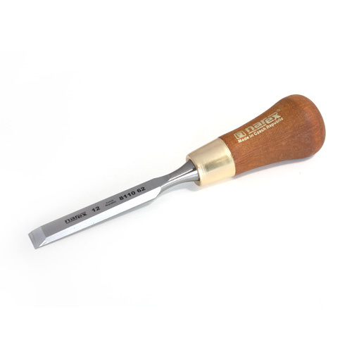 Narex Kurzbeitel Wood Line Plus 6 mm, kurzer Ballengriff mit Messingzwinge, 59 HRC